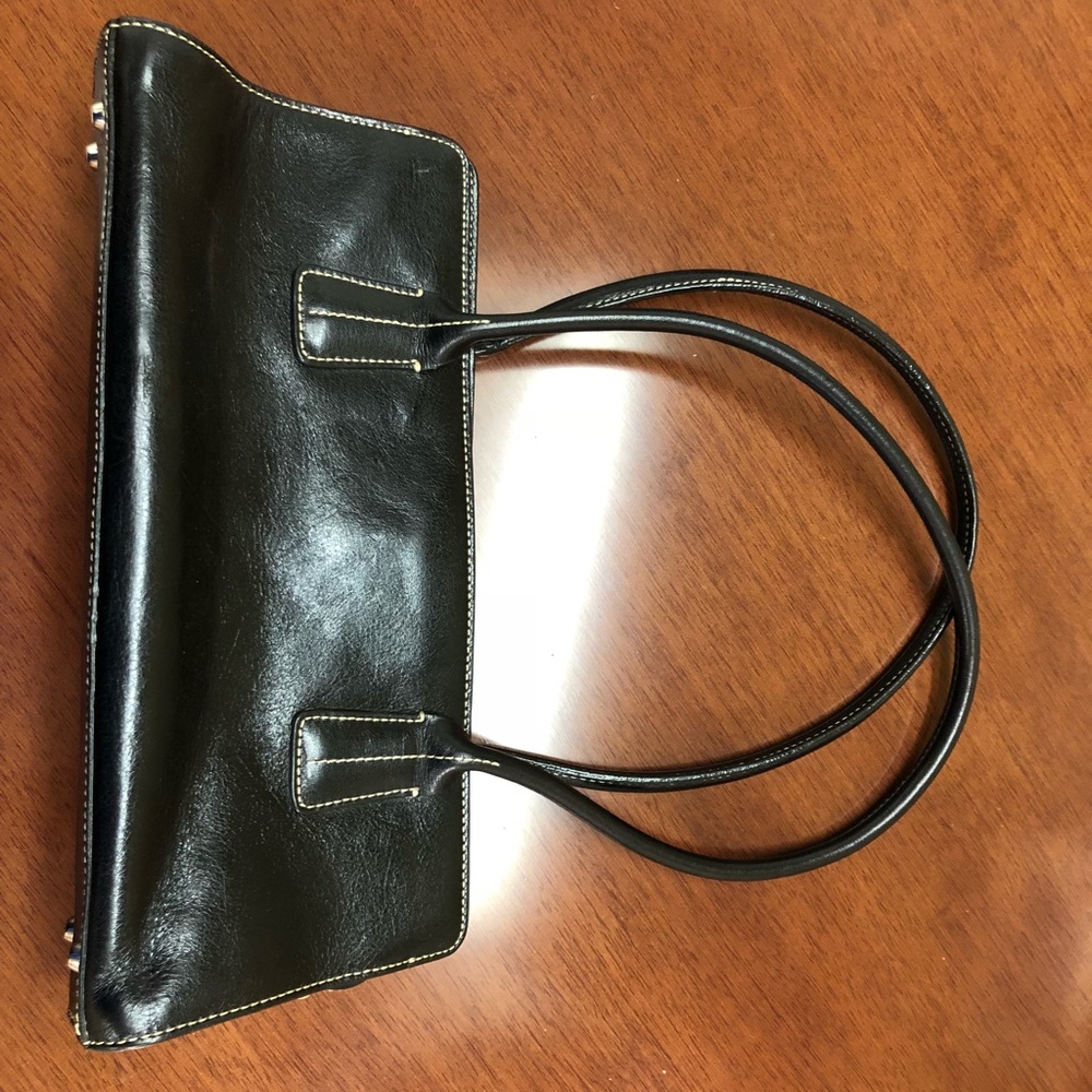 Nordstrom Black Baguette Shoulder Bag